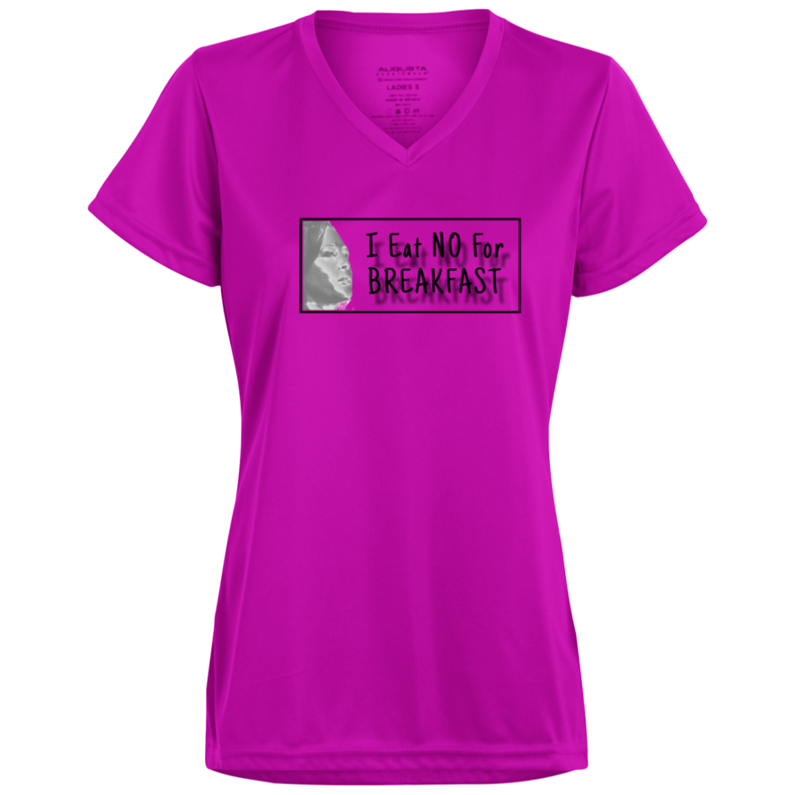 KH  Ladies’ Moisture-Wicking V-Neck Tee