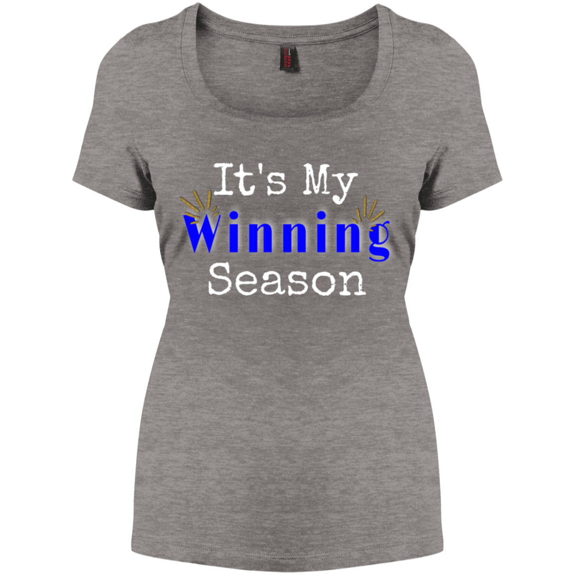 Winning W DM106L Women's Perfect Scoop Neck Tee