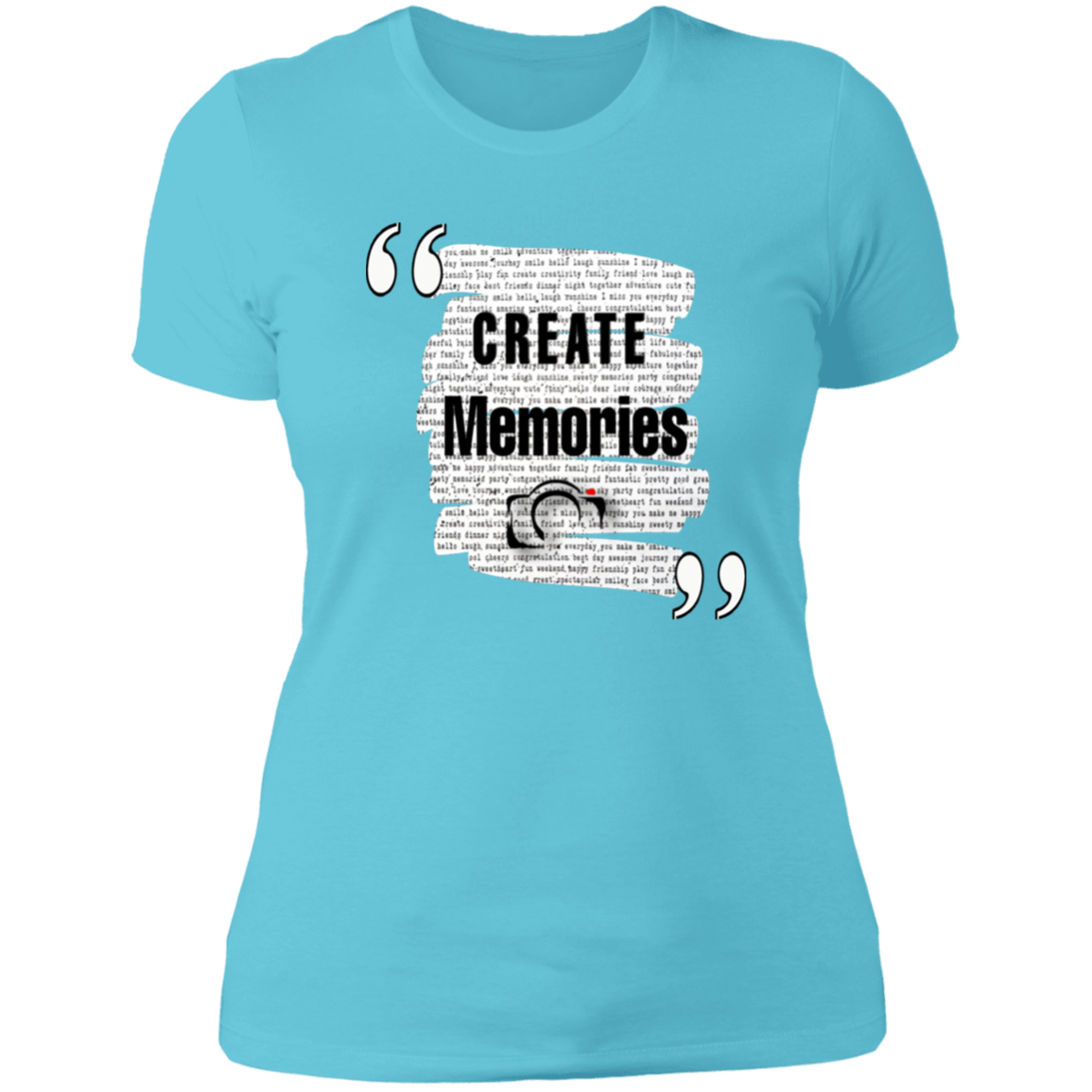 CREATE MEMORIES2 NL3900 Ladies' Boyfriend T-Shirt