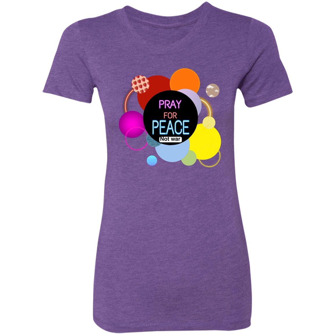 Peace2 NL6710 Ladies' Triblend T-Shirt