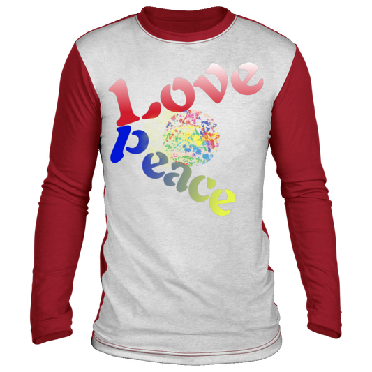 PEACE LOVE SCLS Sublimated Long Sleeve Shirt