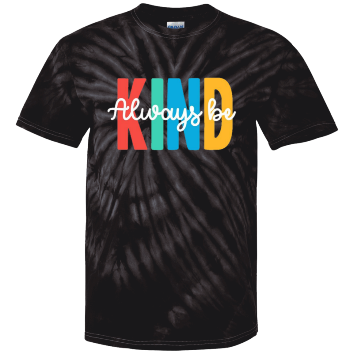 AlwaysBK CD100 100% Cotton Tie Dye T-Shirt