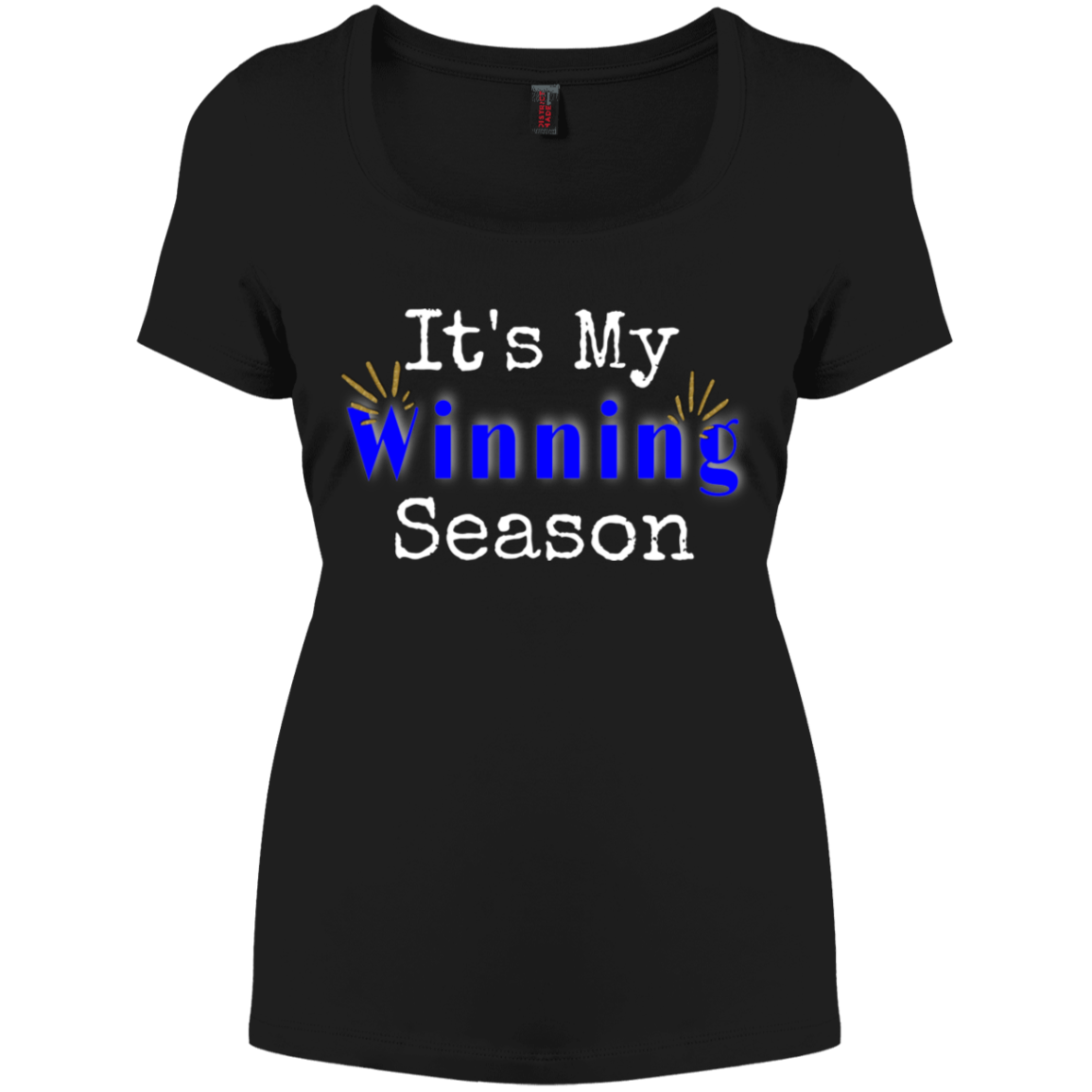 Winning W DM106L Women's Perfect Scoop Neck Tee