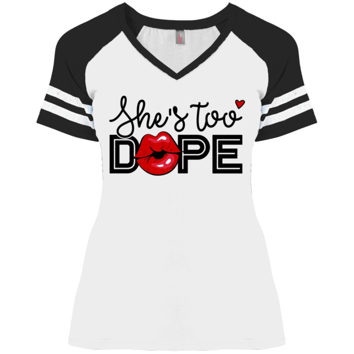 ShesDope DM476 Ladies' Game V-Neck T-Shirt