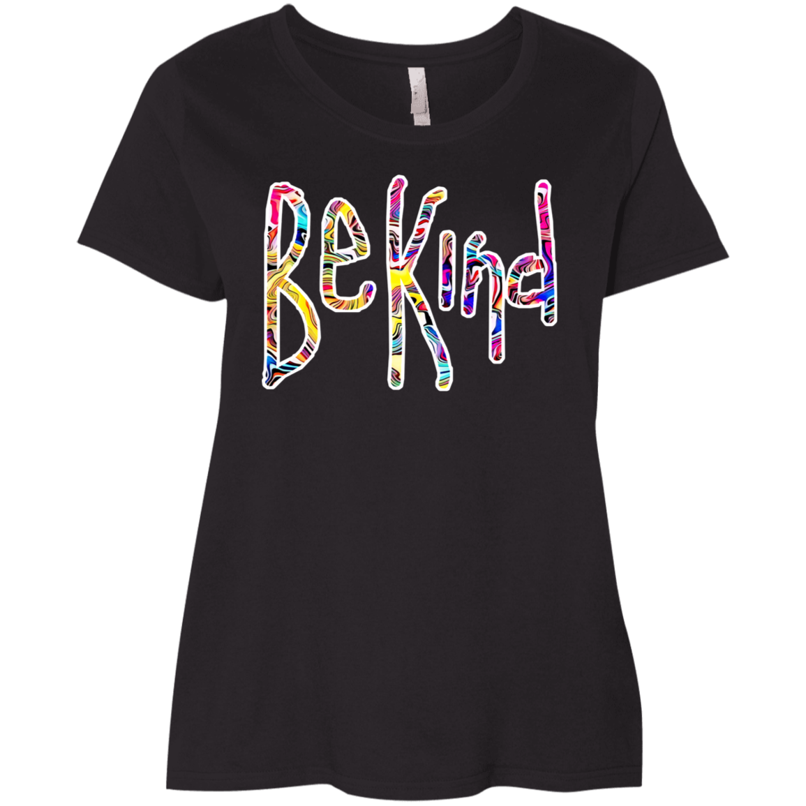 Bekind2 3804 Ladies' Curvy T-Shirt