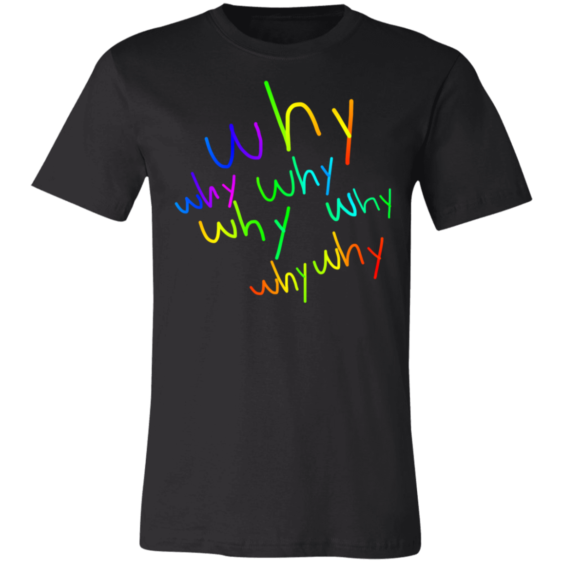 Why 3001C Unisex Jersey Short-Sleeve T-Shirt