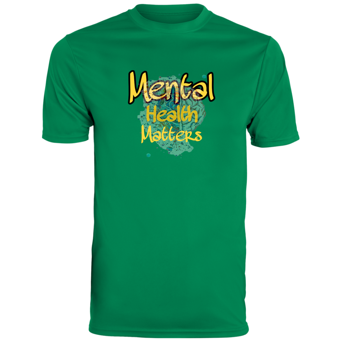 Mental Health Matters 790 Men's Moisture-Wicking Tee 100%Poly