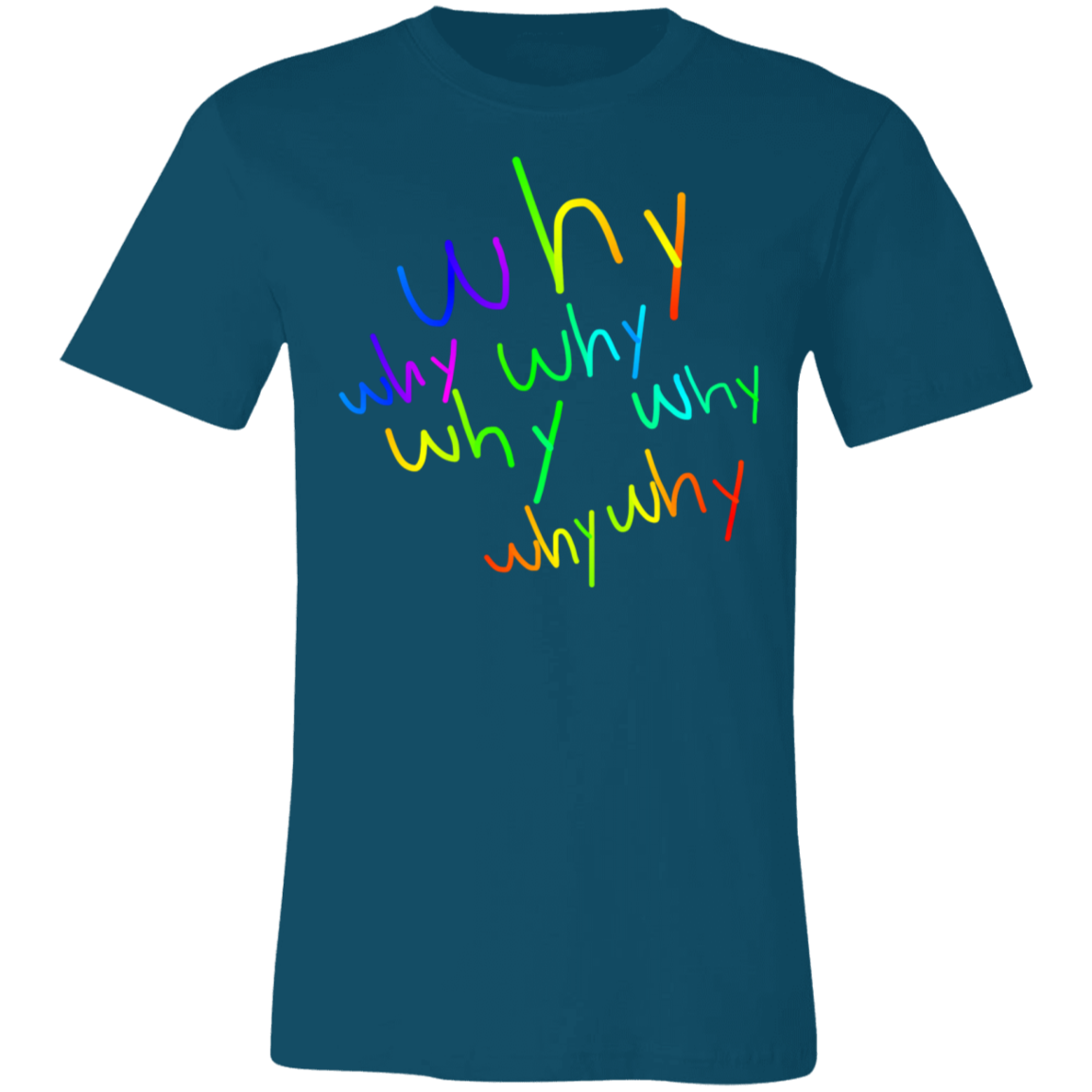 Why 3001C Unisex Jersey Short-Sleeve T-Shirt