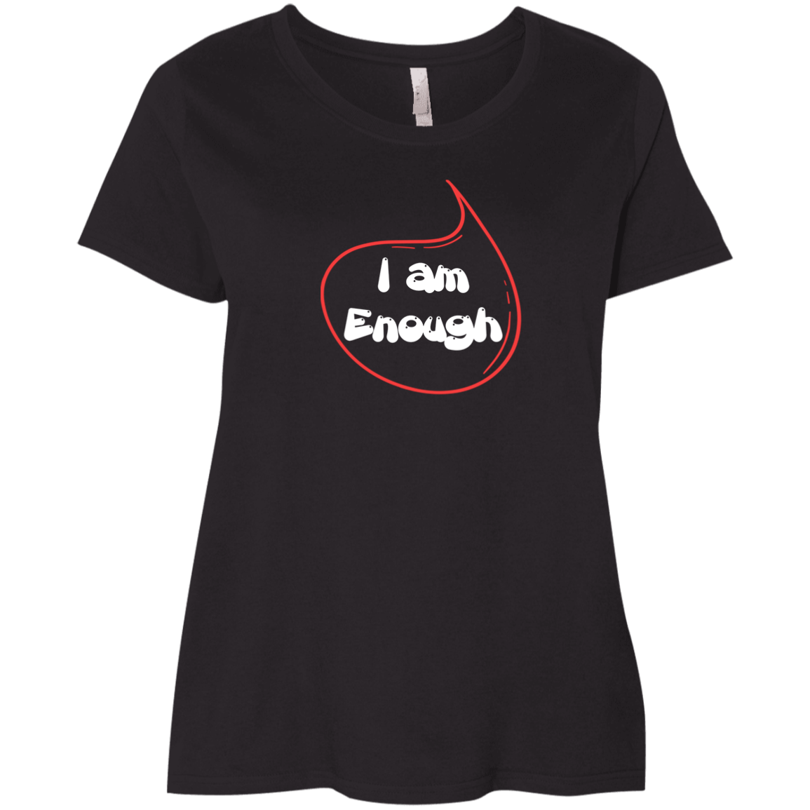 Enough 3804 Ladies' Curvy T-Shirt