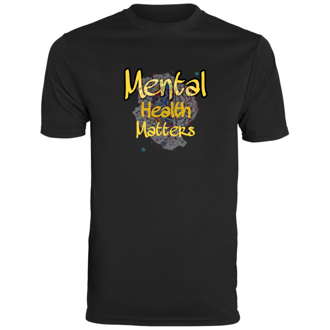 Mental Health Matters 790 Men's Moisture-Wicking Tee 100%Poly