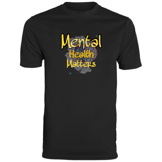 Mental Health Matters 790 Men's Moisture-Wicking Tee 100%Poly