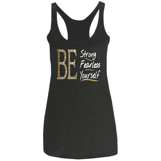 BE S.F.Y NL6733 Ladies' Triblend Racerback Tank