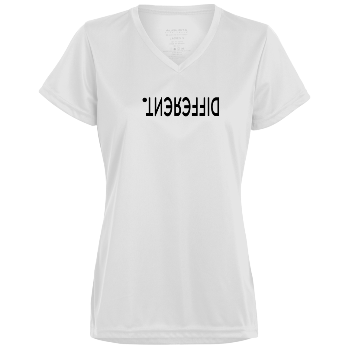 Diff1 1790 Ladies’ Moisture-Wicking V-Neck Tee