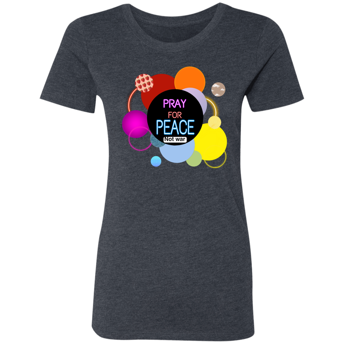 Peace2 NL6710 Ladies' Triblend T-Shirt