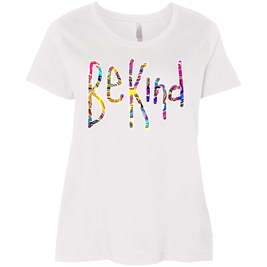 Bekind2 3804 Ladies' Curvy T-Shirt