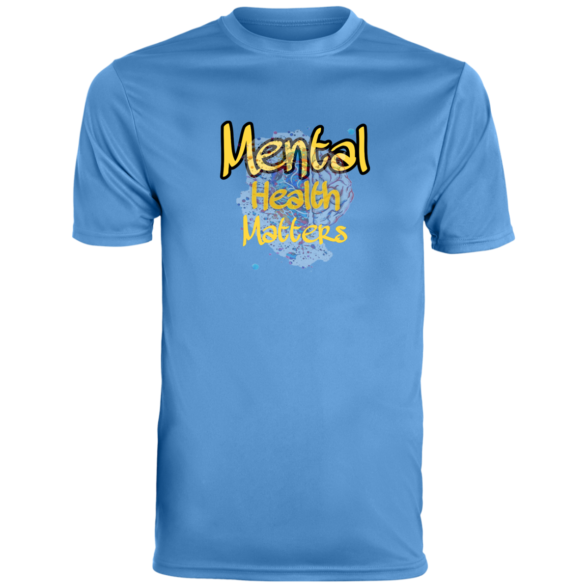 Mental Health Matters 790 Men's Moisture-Wicking Tee 100%Poly