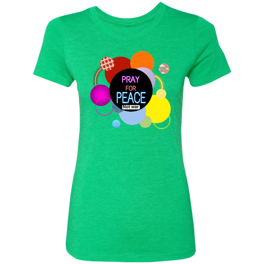 Peace2 NL6710 Ladies' Triblend T-Shirt