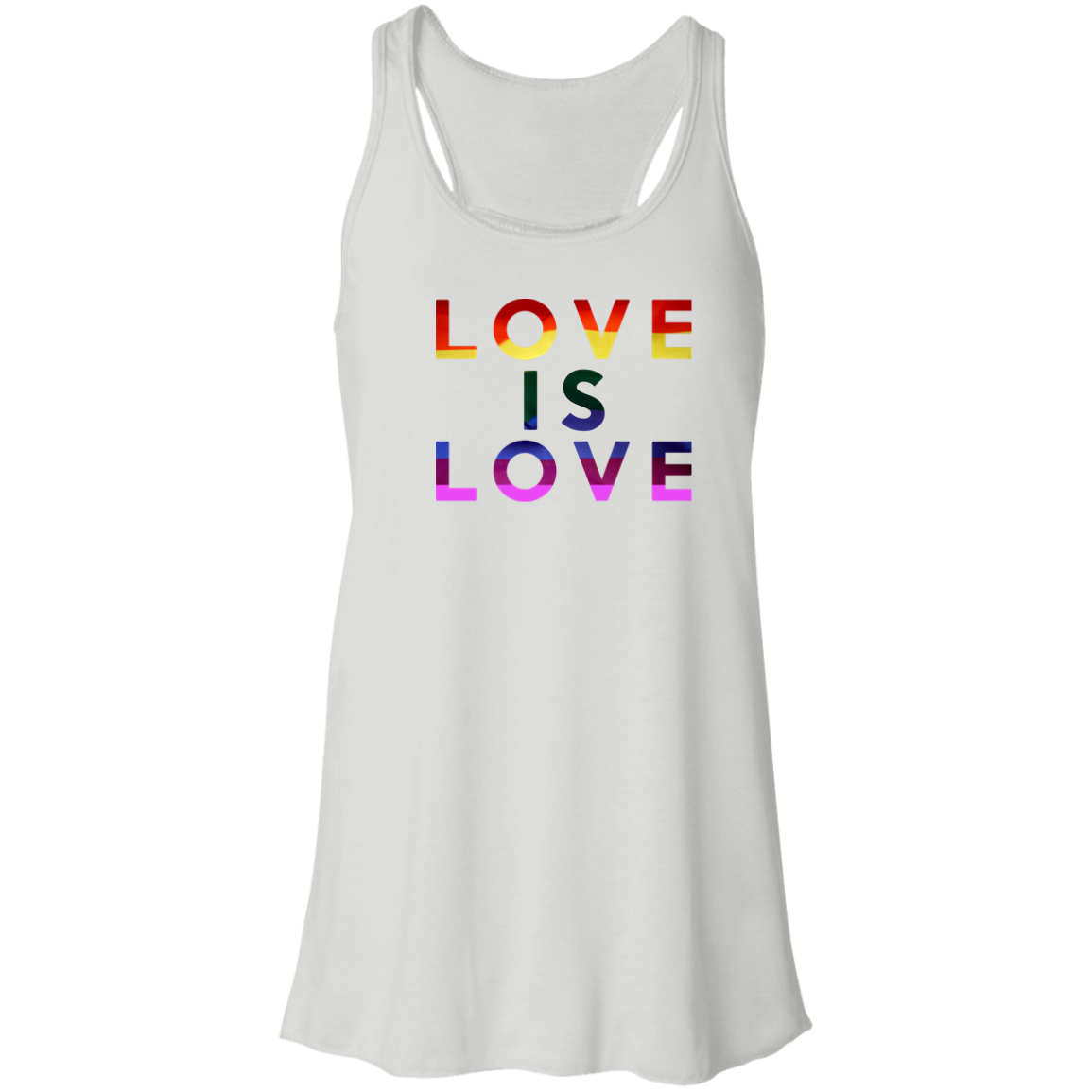 LoveIs B8800 Flowy Racerback Tank