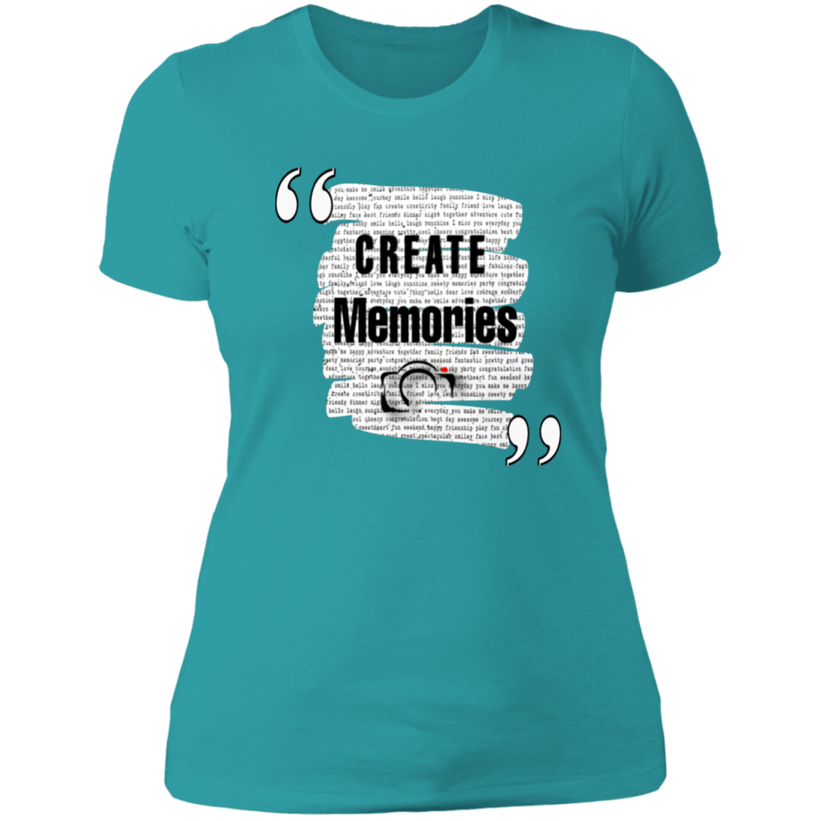 CREATE MEMORIES2 NL3900 Ladies' Boyfriend T-Shirt