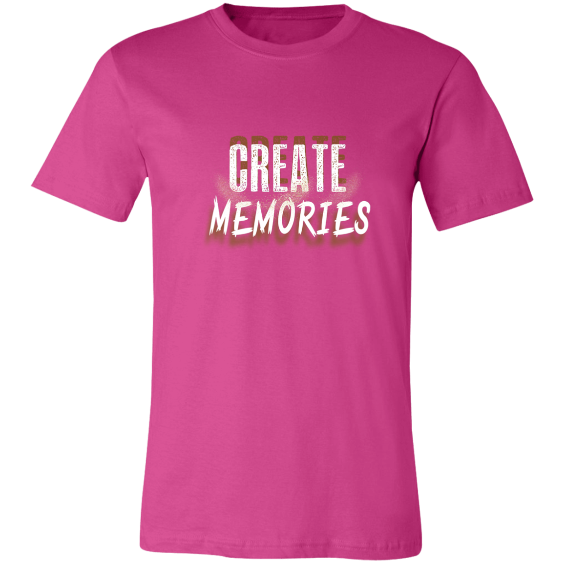 CREATE MEMORIES 3001C Unisex Jersey Short-Sleeve T-Shirt