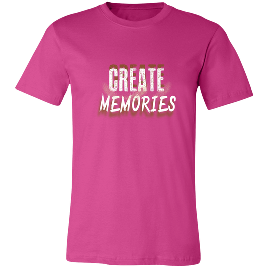 CREATE MEMORIES 3001C Unisex Jersey Short-Sleeve T-Shirt