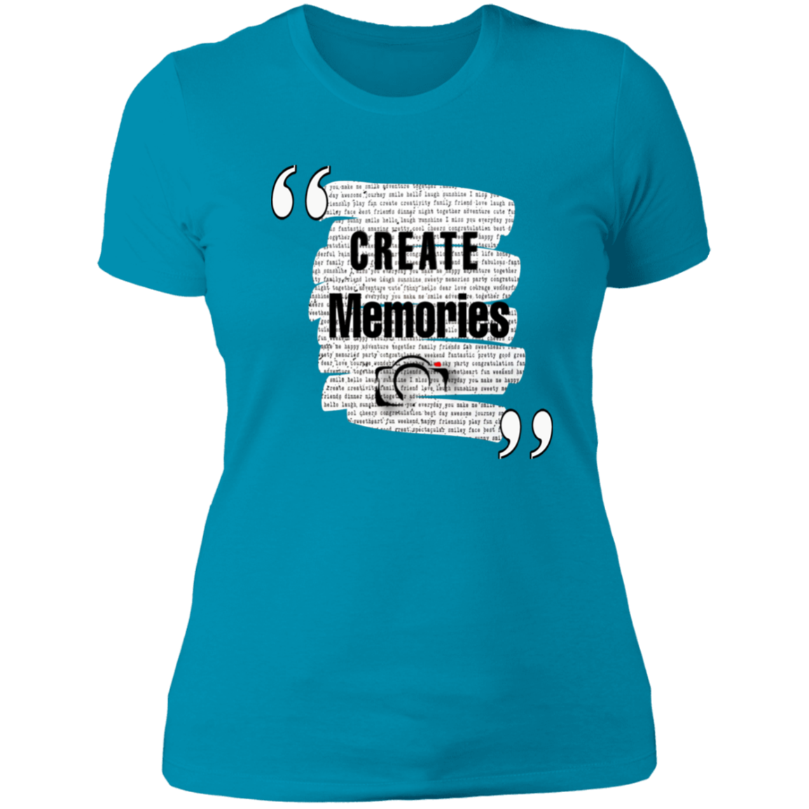 CREATE MEMORIES2 NL3900 Ladies' Boyfriend T-Shirt