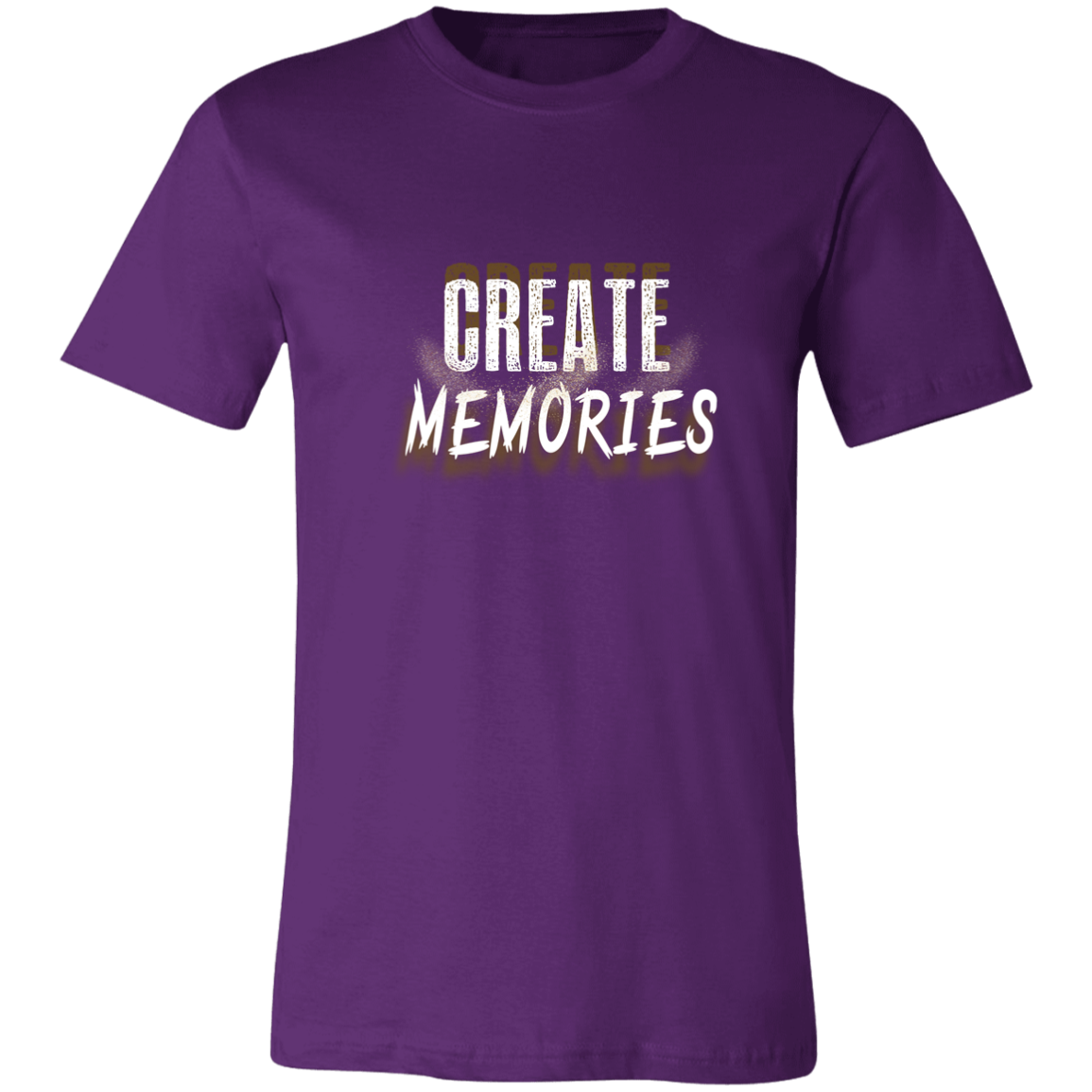 CREATE MEMORIES 3001C Unisex Jersey Short-Sleeve T-Shirt