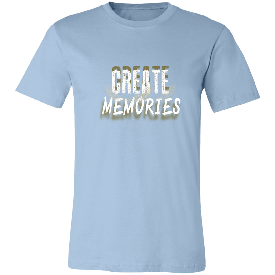 CREATE MEMORIES 3001C Unisex Jersey Short-Sleeve T-Shirt