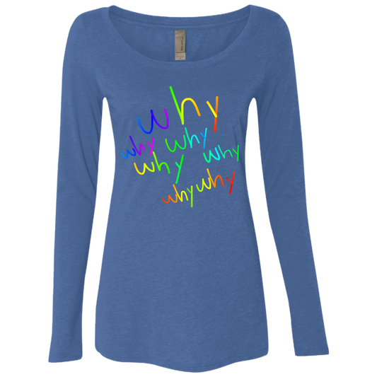 Why NL6731 Ladies' Triblend LS Scoop