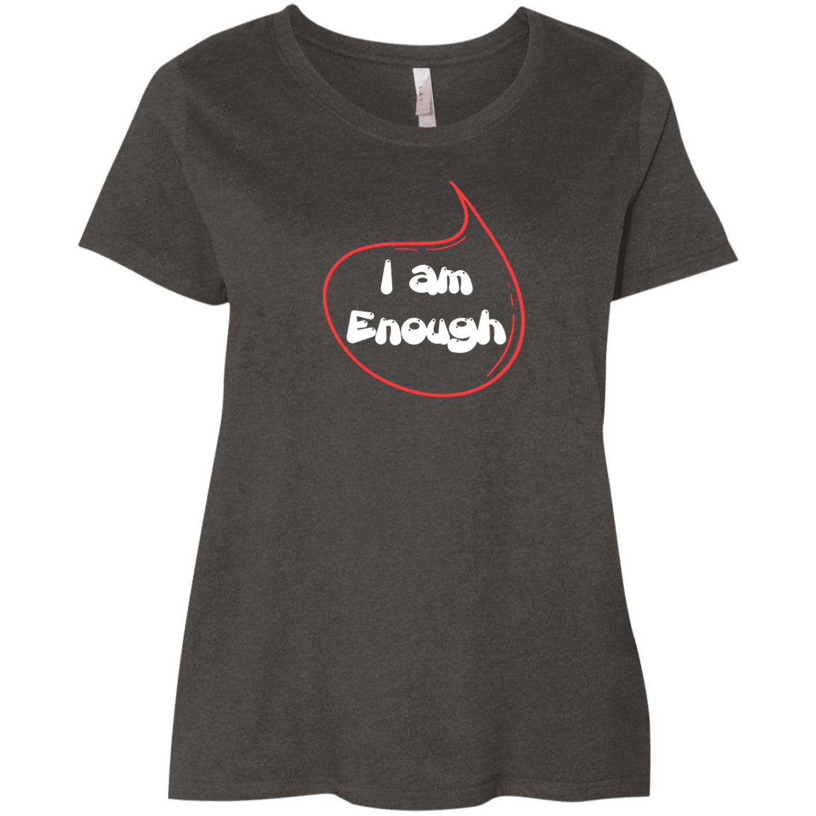 Enough 3804 Ladies' Curvy T-Shirt