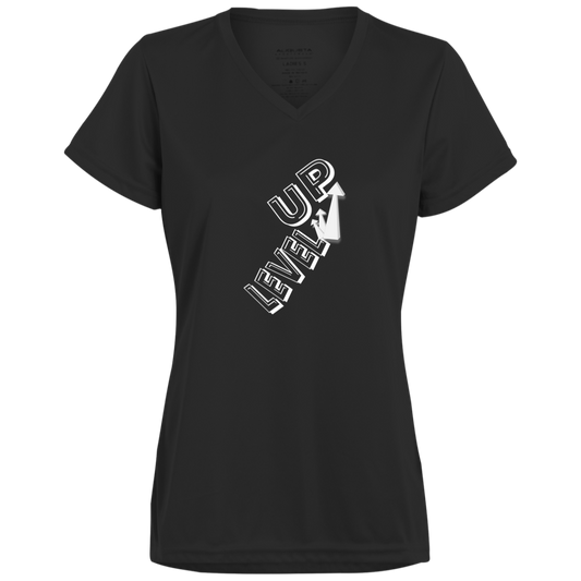 Level Up 1790 Ladies’ Moisture-Wicking V-Neck Tee