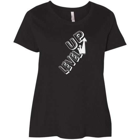 Level Up 3804 Ladies' Curvy T-Shirt