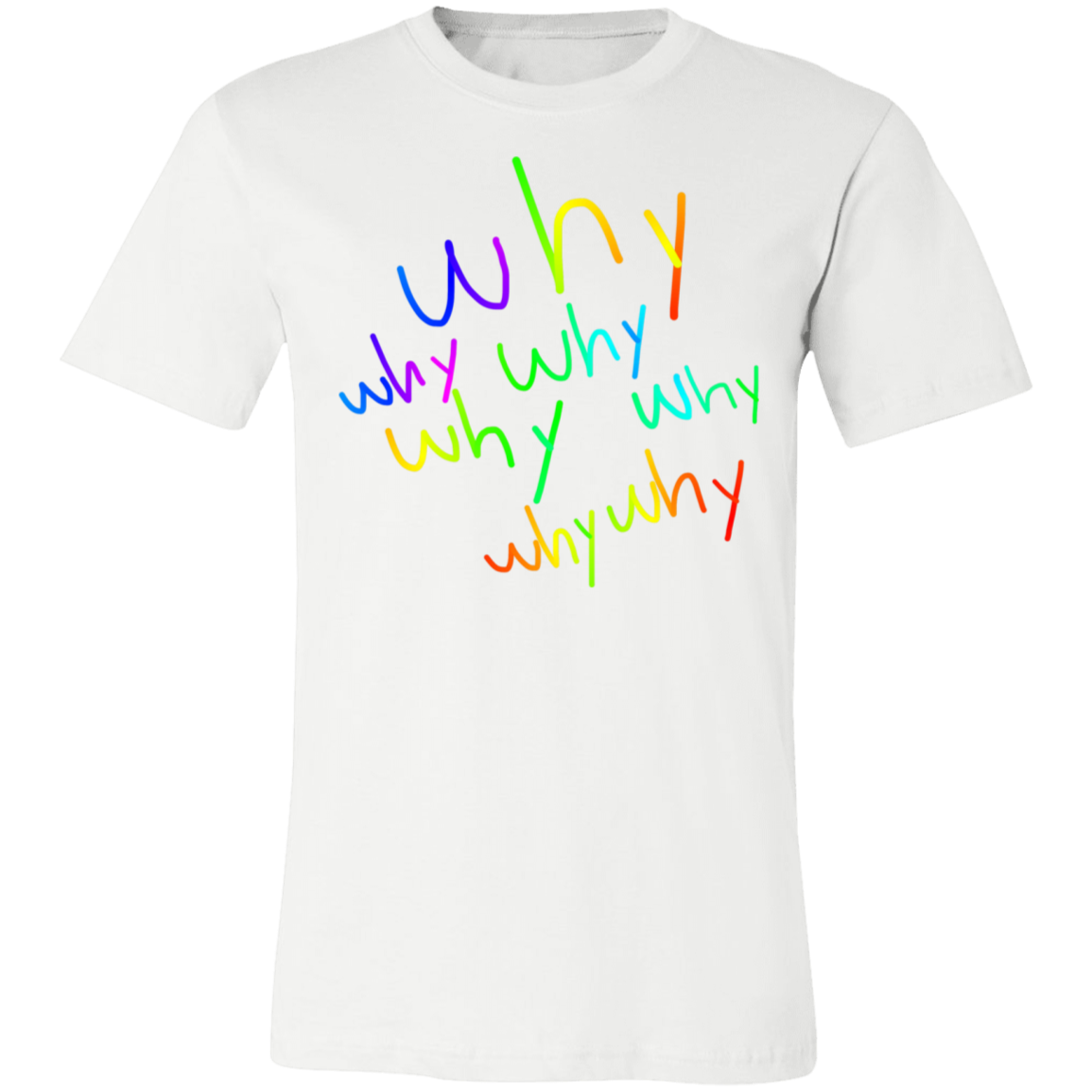 Why 3001C Unisex Jersey Short-Sleeve T-Shirt