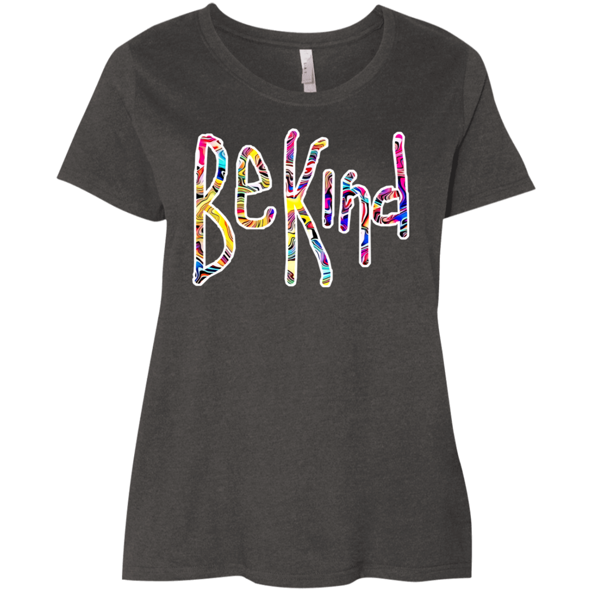 Bekind2 3804 Ladies' Curvy T-Shirt