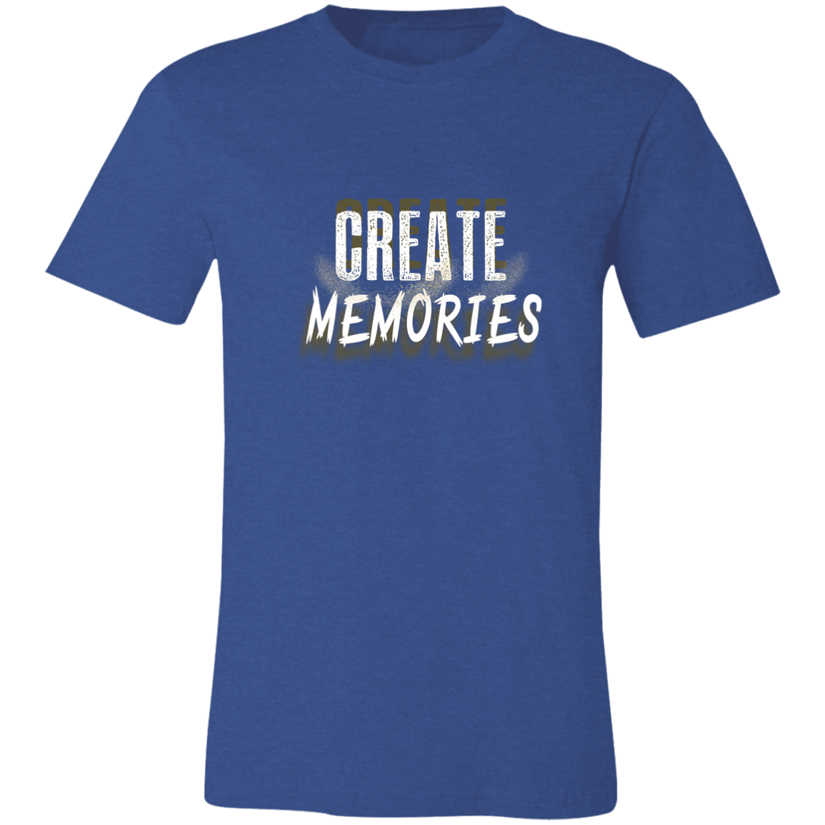 CREATE MEMORIES 3001C Unisex Jersey Short-Sleeve T-Shirt